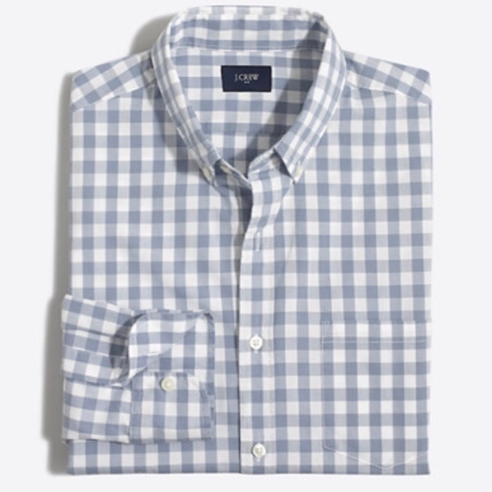 J.Crew Factory Slim Washed Shirt